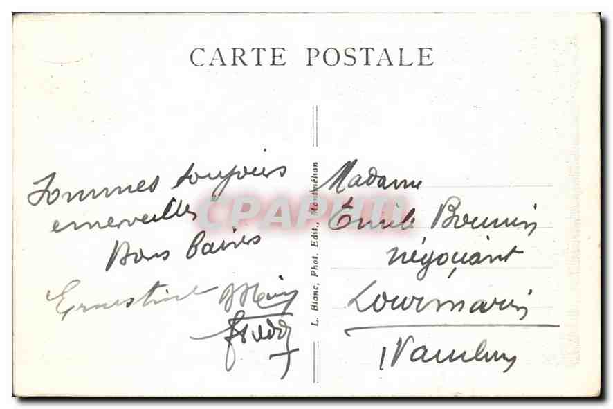 CPA Aix les Bains Royale Abbaye d'Hautecombe  — Verso