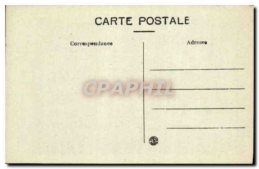 CPA Rodez Aveyron La Cathedrale Entree principale  — Rückseite