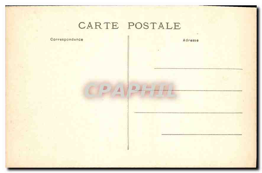CPA Vue generale de Caen prise du Lycee  — Rückseite
