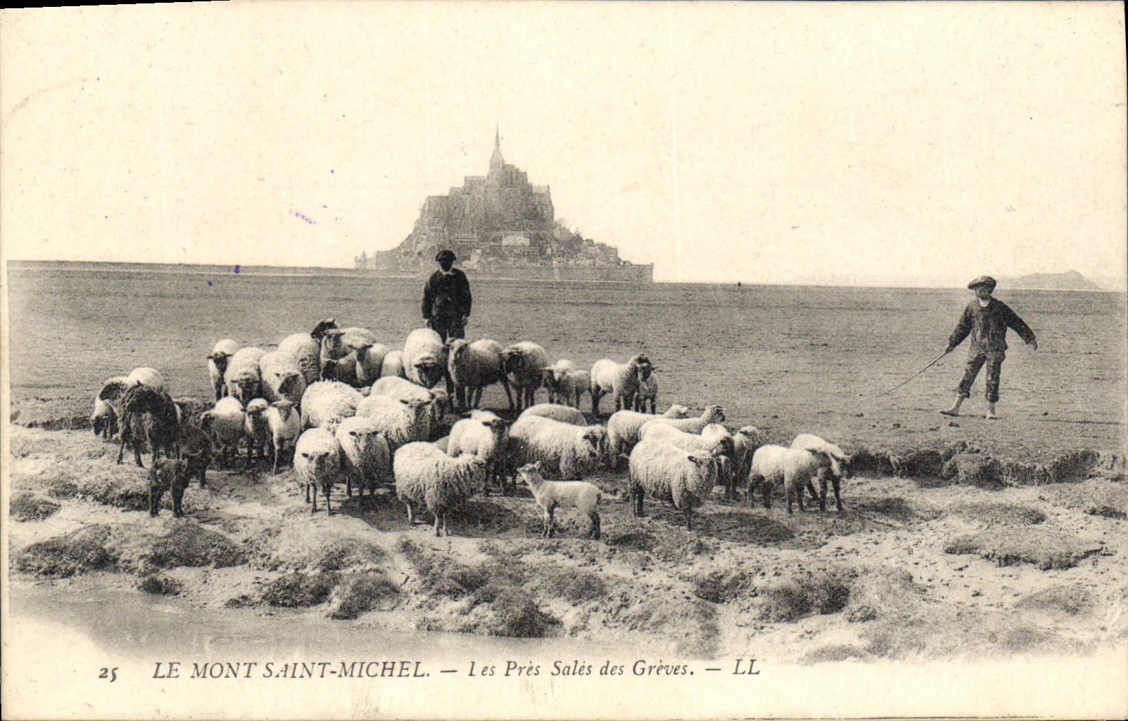Le Mont Saint-Michel — Les Prés Salés des Grèves — LL