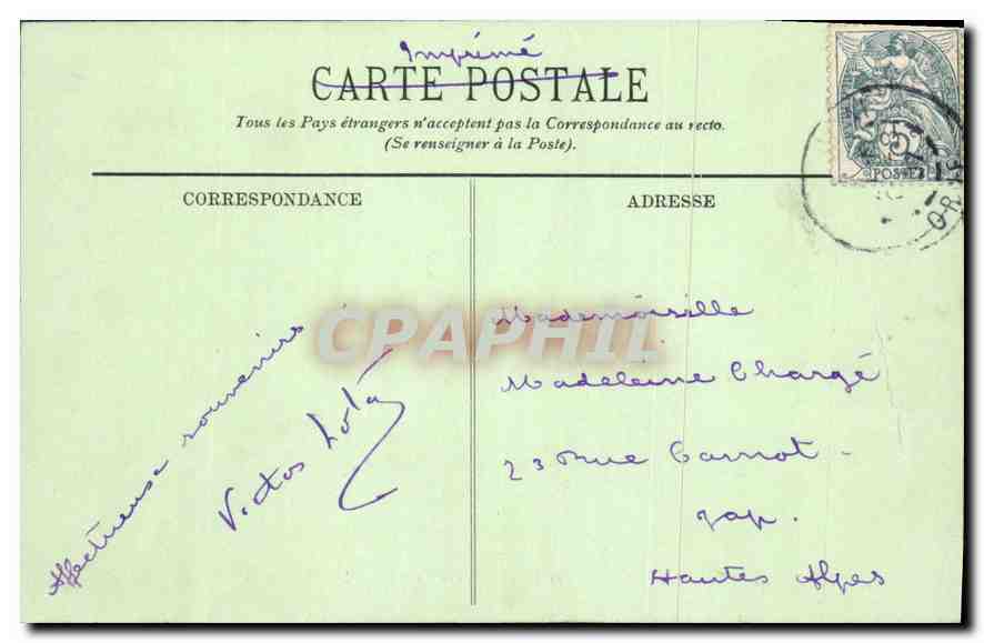 Le Mont Saint-Michel — Les Prés Salés des Grèves — LL — Verso