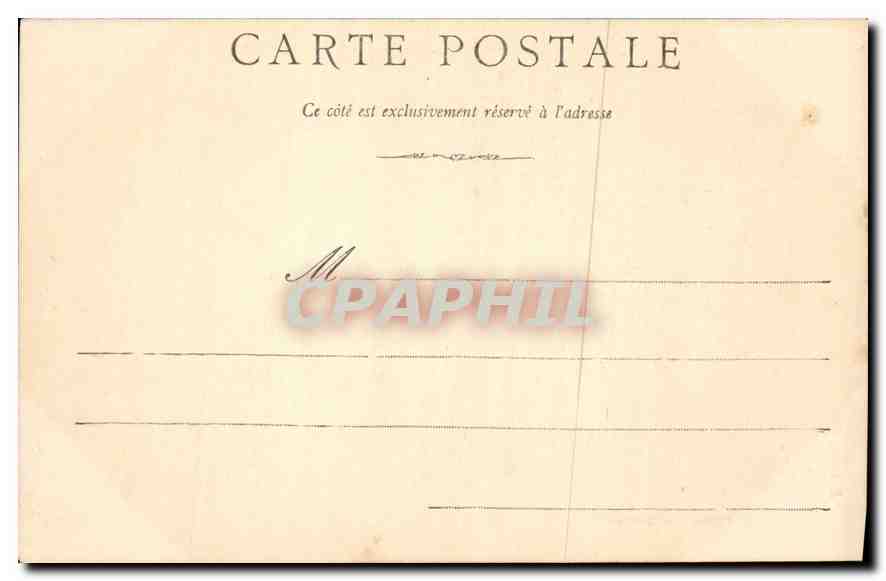 CPA St Pons Cathedrale  — Back