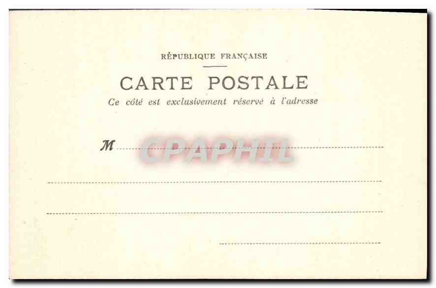CPA Valreas Chever de l'Eglise XII siecle  — Rückseite