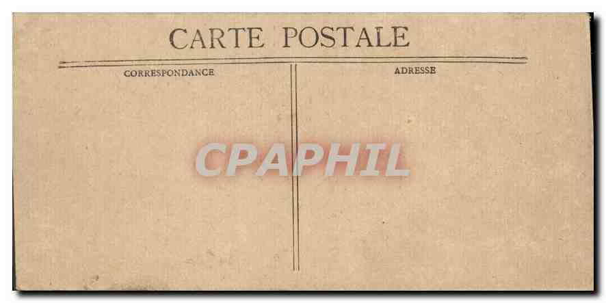 Bordeaux — Cours du XXX Juillet — éditeur inconnu, n° de série non visible — Verso