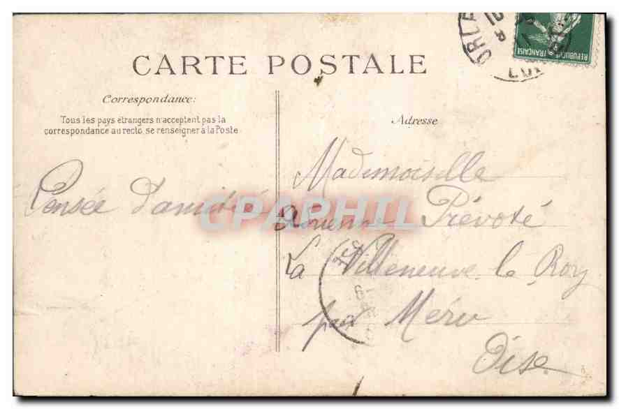 CPA Orleans Loiret Abside de la Cathedrale  — Rückseite