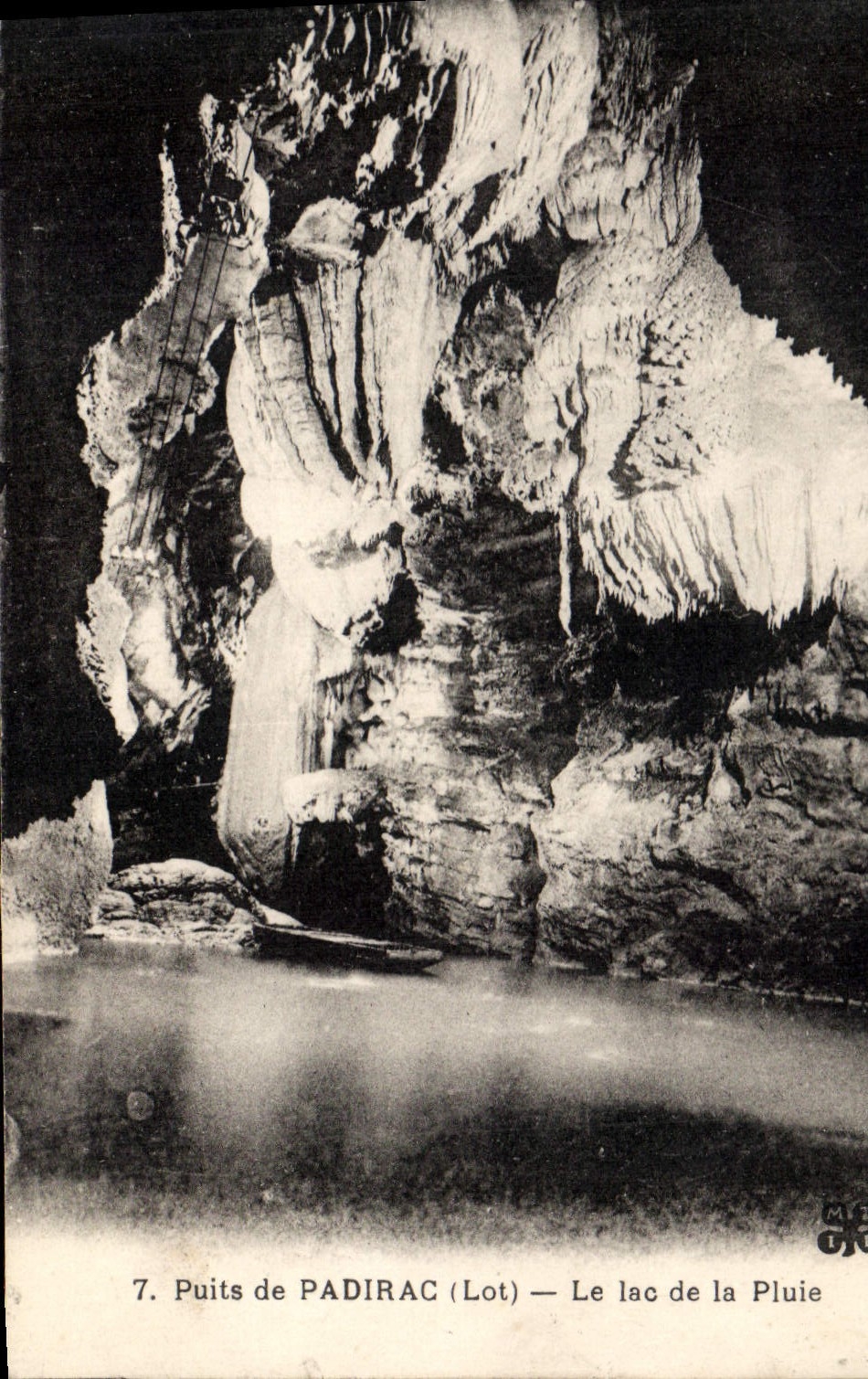 Puits de PADIRAC (Lot) — Le lac de la Pluie