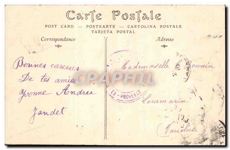CPA Gresy sur Aix Savoie Gorges du Sierroz Bateau — Rückseite