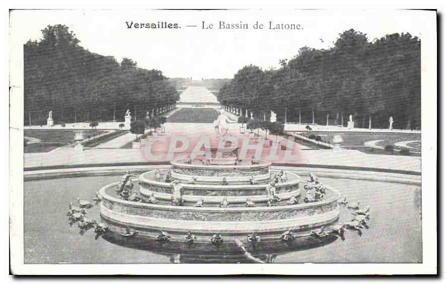 CPA Versailles Le Bassin de Latone 