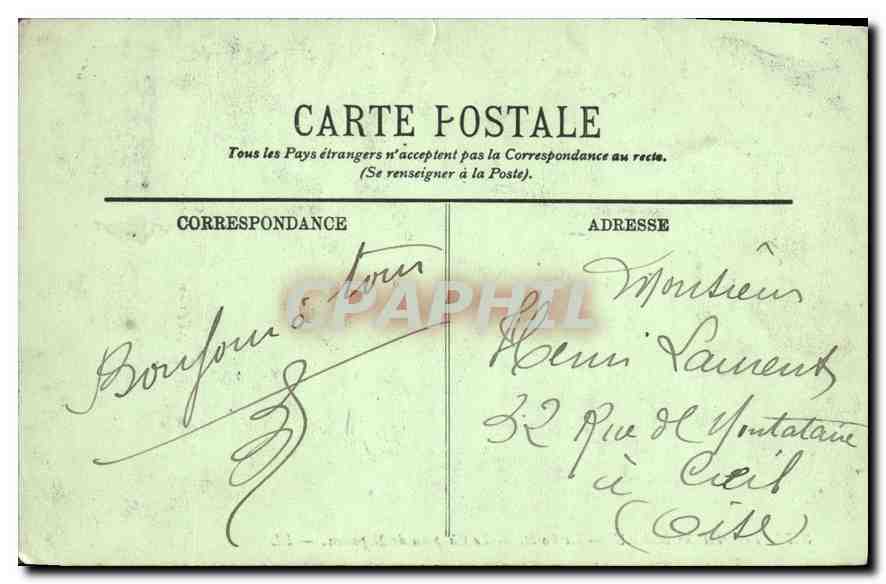 Fontainebleau — La Foresta — Il Cappello di Napoleone — LL. — Verso