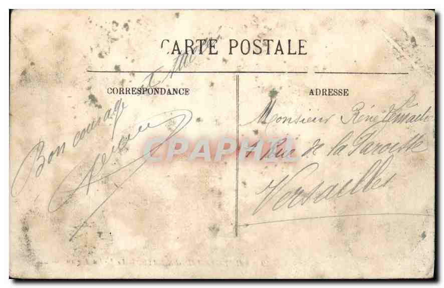 CPA Saint Germain en Laye Le Jardin Anglais  — Verso