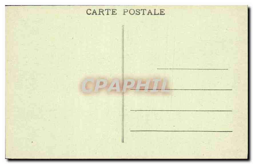 CPA Guerre 1914 1918 Lassigny Oise Les Ruines de l'Eglise  — Rückseite