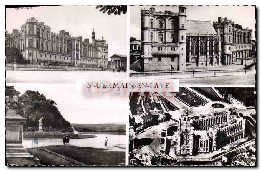 Saint-Germain-en-Laye — Château et jardins — CPA N°297, éditeur NEAL