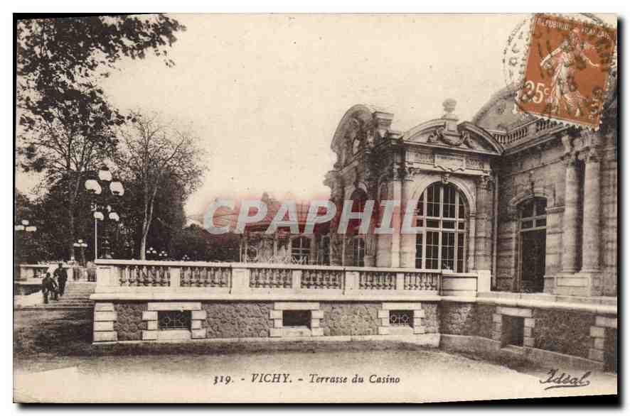 CPA Vichy Terrasse du Casino 
