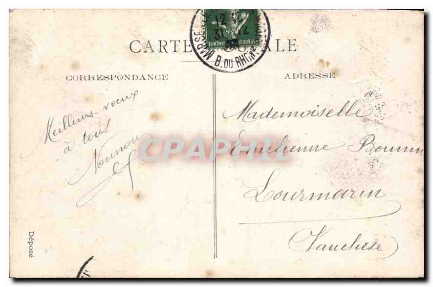 CPA Fantaisie Enfants — Rückseite