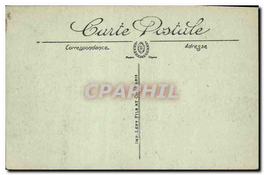 CPA Versailles Aile Louis XV et la Chapelle  — Verso
