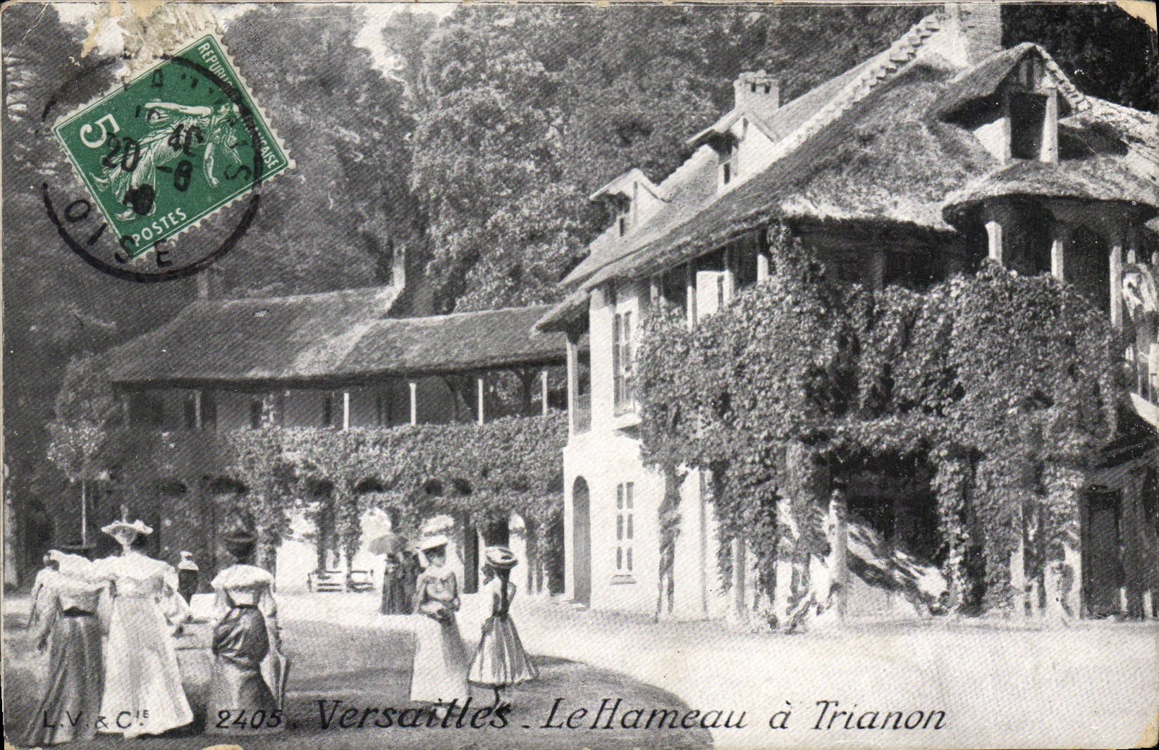 Versailles - Le Hameau à Trianon — éditeur LVRC, n° 2405