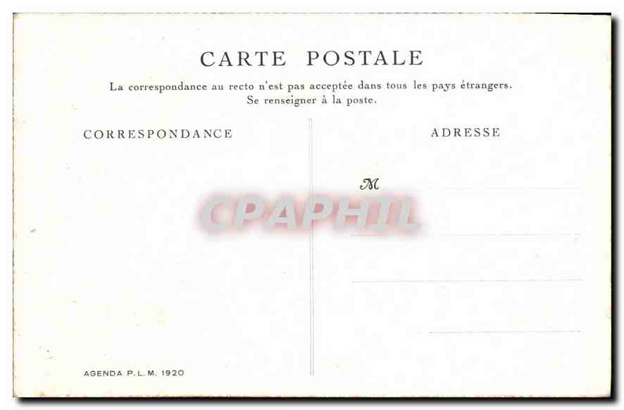 CPA Metz La Cathedrale et la Tour de la Mutte  — Rückseite