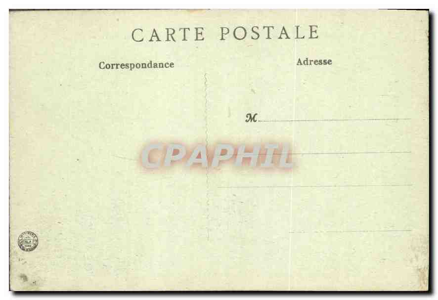 CPA Albert Somme Basilique de ND de Brebieres Vue laterale cote Est  — Back