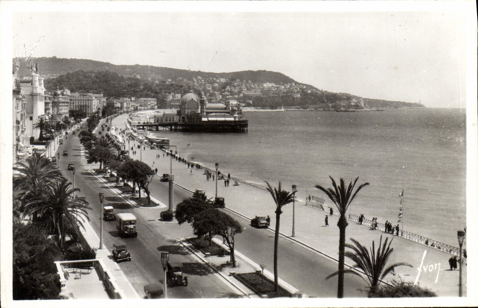 CPA Nice Alpes Maritimes Promenade des Anglais 