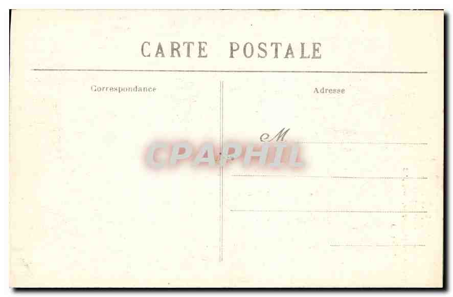 CPA L'Invasion des Barbares en 1914 Reims Marne  — Rückseite