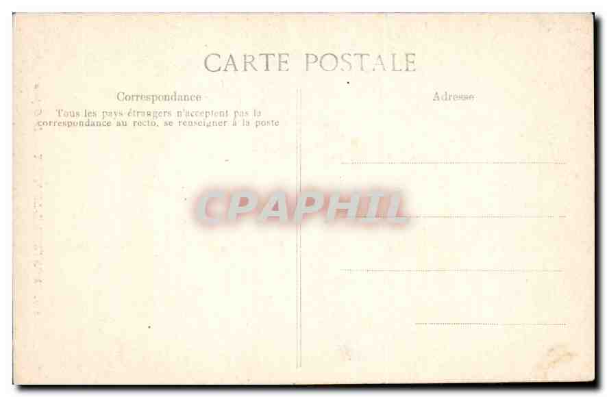 CPA Montrieux le Vieux Le Gapeau  — Rückseite