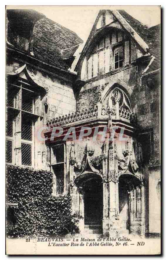 Beauvais — La Maison de l'Abbé Gellée — Rue de l'Abbé Gellée, N° 46