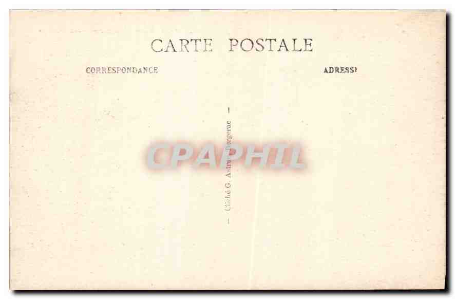 CPA Cadouin Dord Exterieur des Cloitres  — Rückseite
