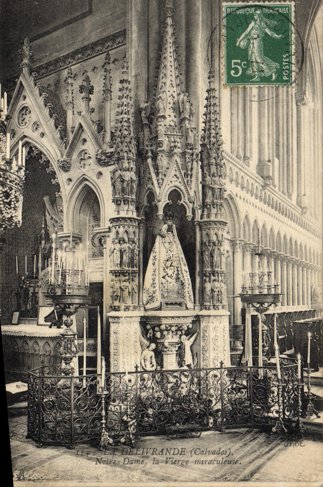 La Délivrande (Calvados) — Notre-Dame, la Vierge miraculeuse — Chot.