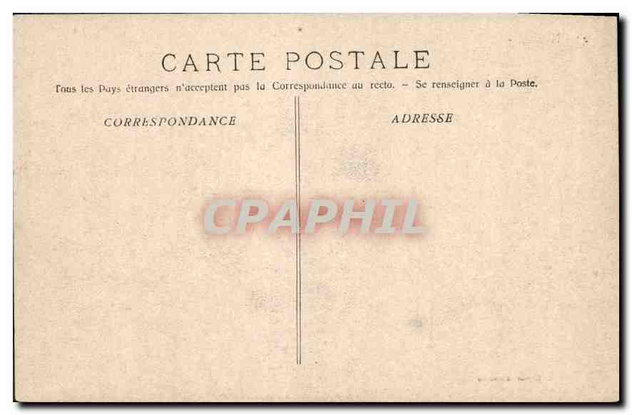 CPA Marseille Le Quai de Rive Neuve Bateaux — Rückseite