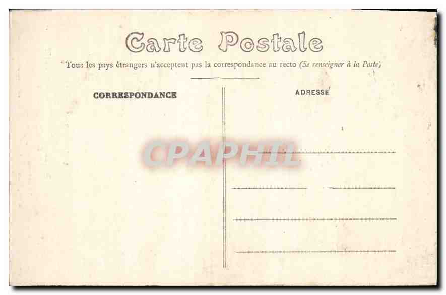 CPA Union de la Bretagne a la France Monument inaugere a Rennes  — Rückseite