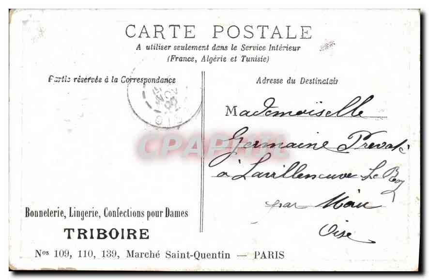 CPA Rendez Moi Mes Poireaux Enfants — Verso