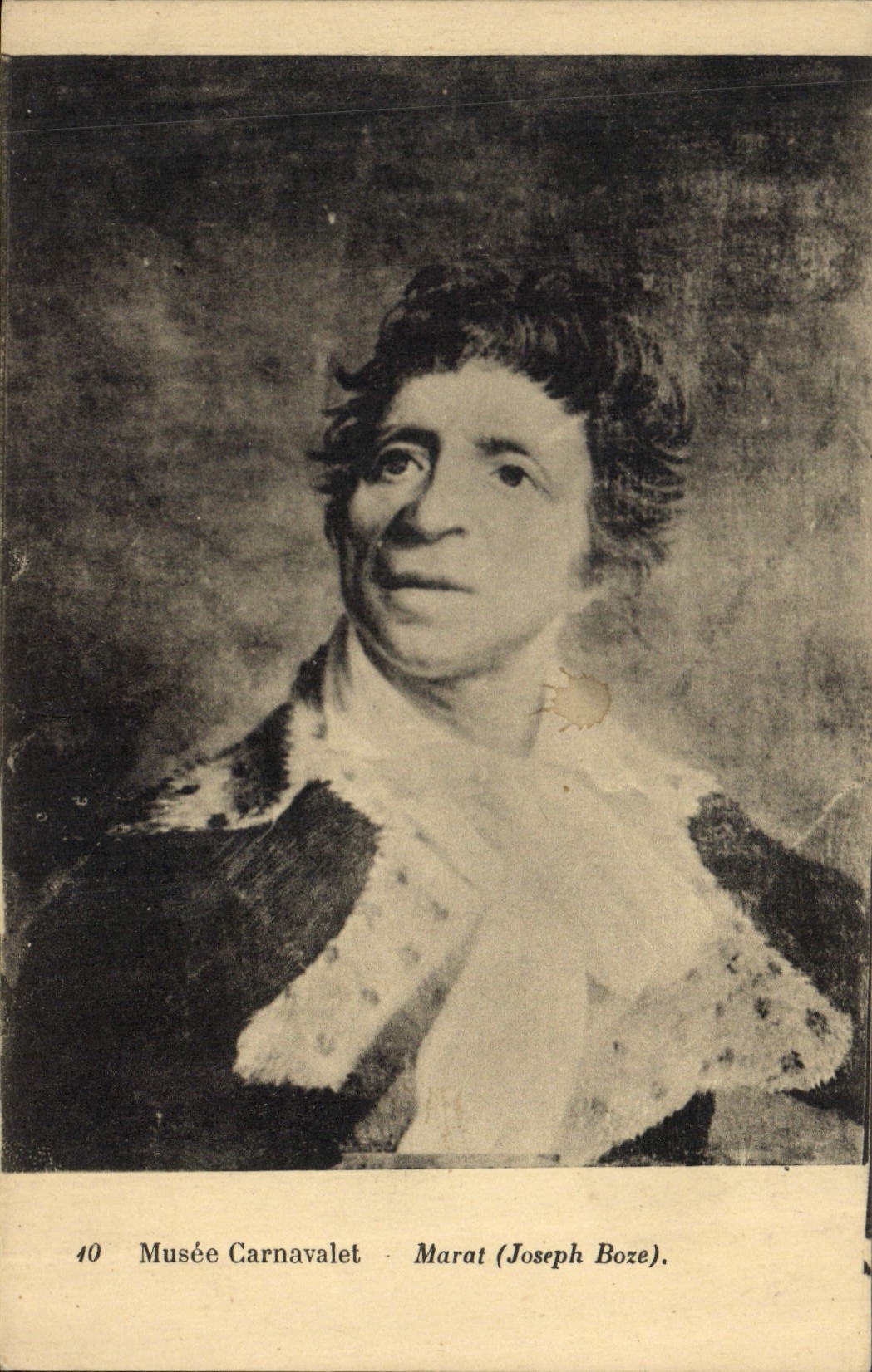 CPA Musee Carnavalet Marat Joseph Boze 