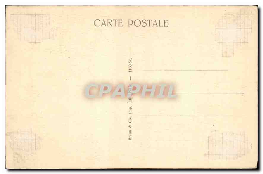 CPA Rome Eglise St Pierre Moise  — Verso