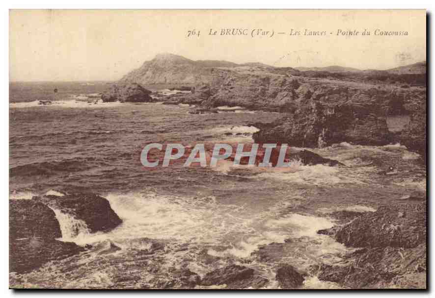 CPA Le Brusc Var Les Lauves Pointe du Coucoussa 