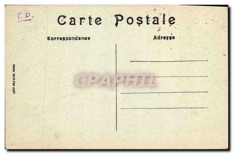 CPA Versailles Parc du Petit Trianon Le Temple de l'Amour  — Verso
