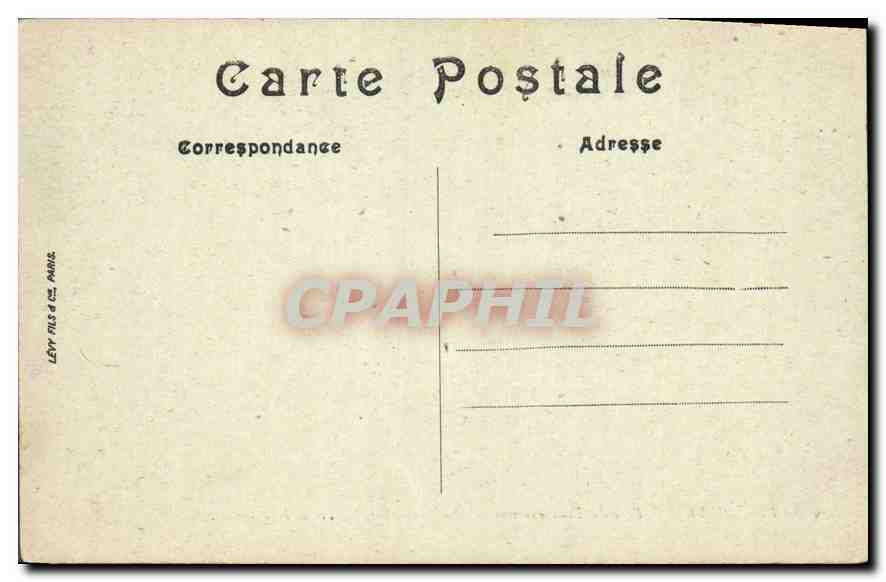 CPA Versailles Parc du Petit Trianon La Laiterie et Maison de la Reine  — Rückseite