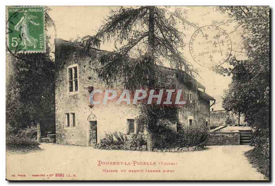 Pompremy-la-Pucelle (Vosges) — Maison où naquit Jeanne d'Arc — Ag. Pirel, N° 8081