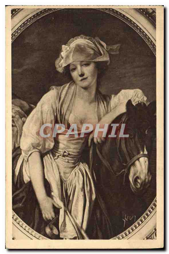 CPA Musee du Louvre Greuze La Laitiere 