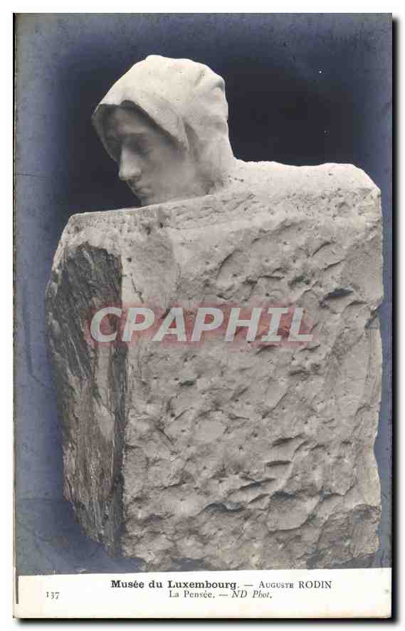 CPA Musee du Luxembourg Auguste Rodin la Pensee 