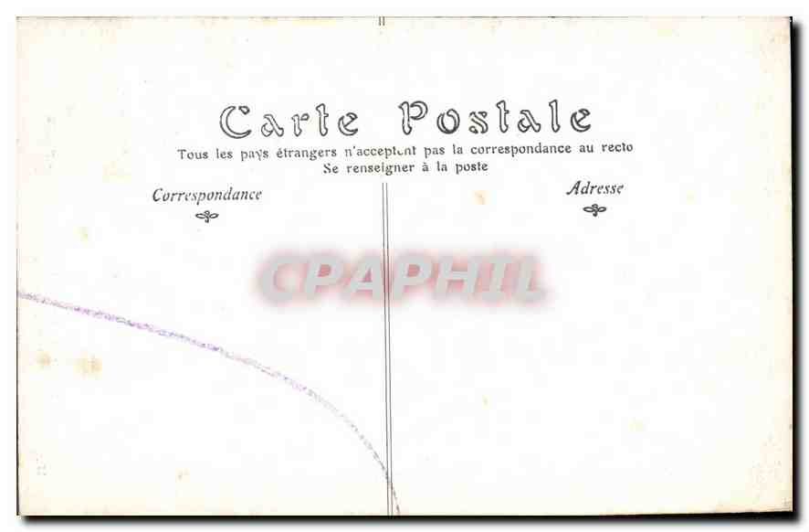 CPA Musee du Luxembourg Auguste Rodin Saint Jean Baptiste  — Rückseite