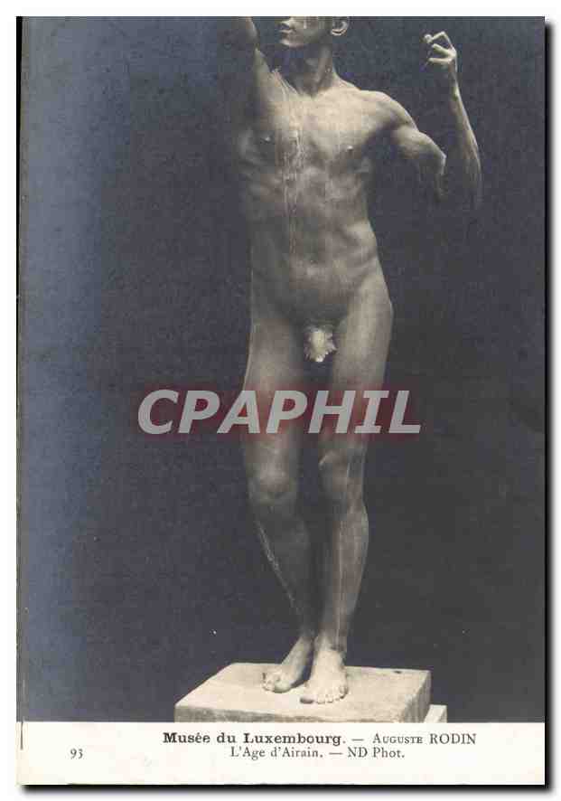 CPA Musee du Luxembourg Auguste Rodin L'Age d'Airan 