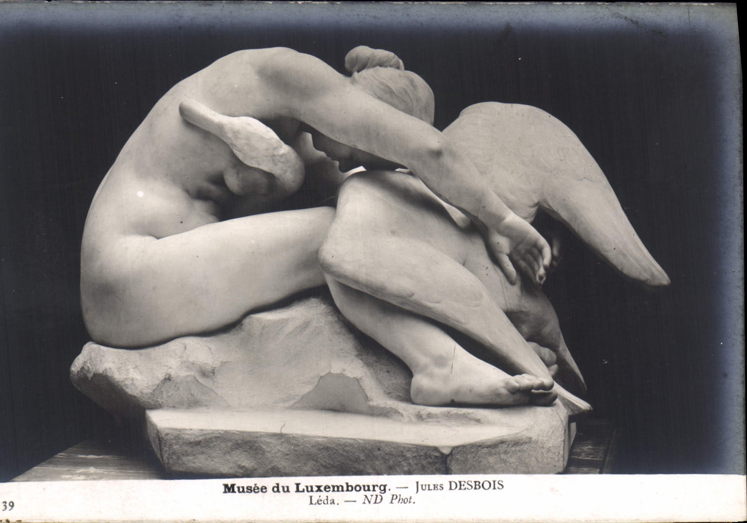 CPA Musee du Luxembourg Jules Desbois Leda 
