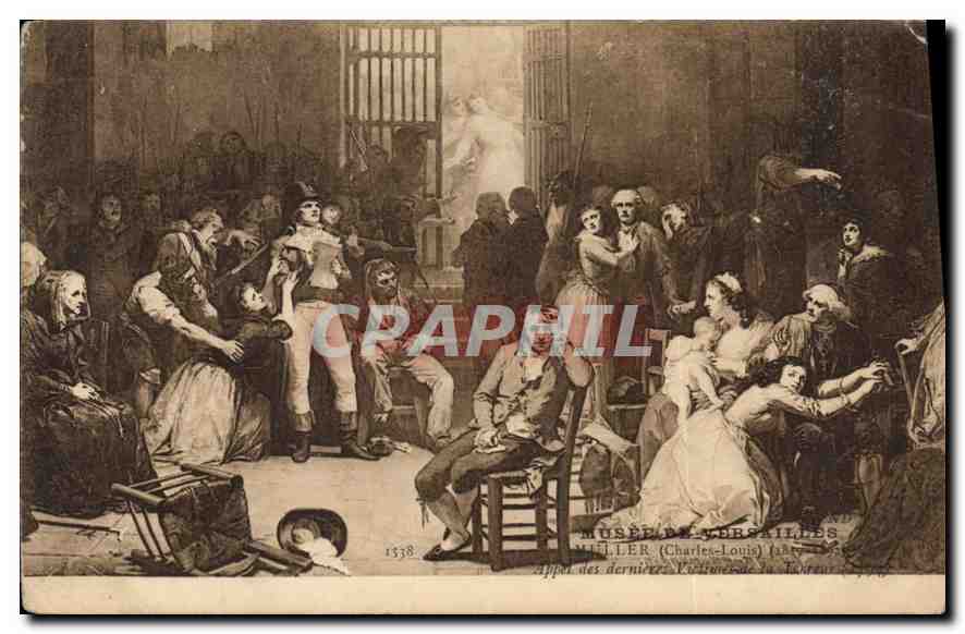 CPA Musee de Versailles Muller Charles Louis 