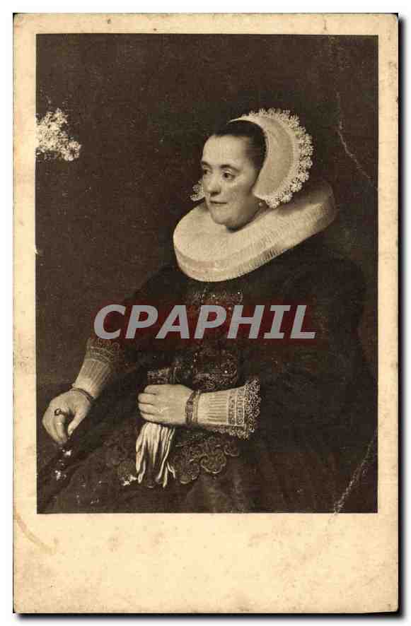 CPA Rembrandt Portrait of a Woman 