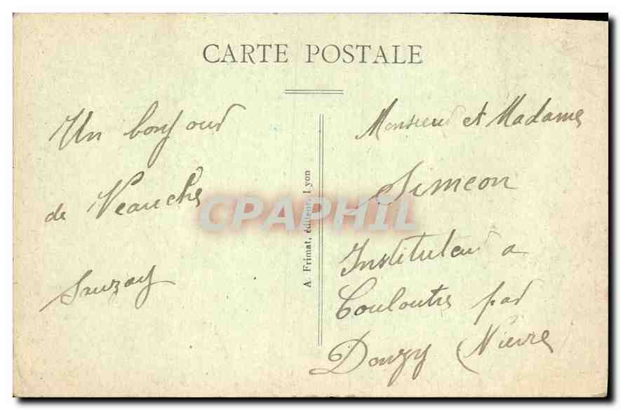 Saint-Étienne (Loire) — La Place Marengo et l'Hôtel de Ville — A.F. n°76 — Reverso