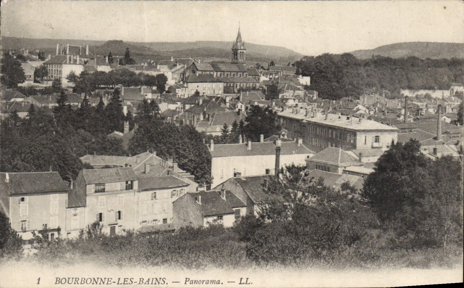 CPA Bourbonne les Bains Panorama 