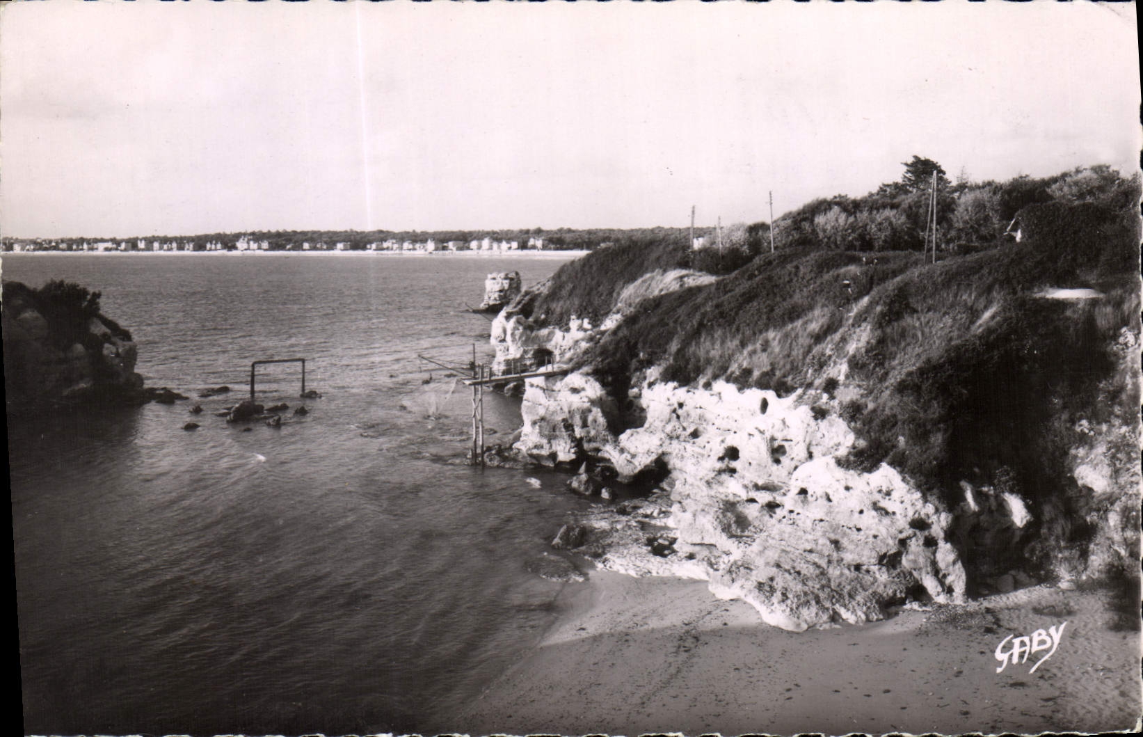 Vue de Royan — Côte de Beauté — éditeur SABY - Anverso