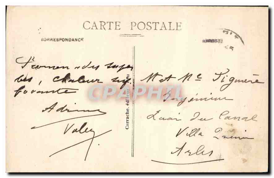 CPA Pau Le Chateau Le Berceau d'Henri IV  — Rückseite
