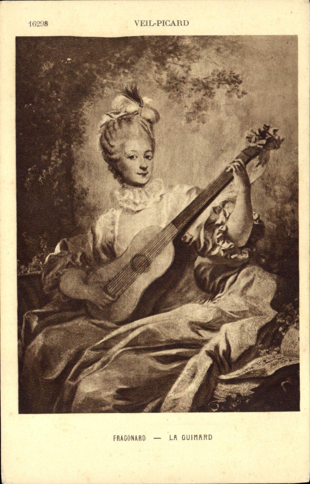 Fragonard — La Guimard — Veil-Picard
