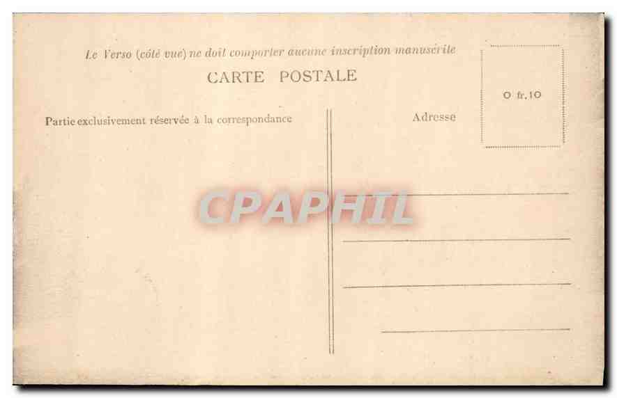 CPA Montlucon Eglise Notre Dame Renfermant un Tryptique de la Meme epoque d'une grande valeur  — Rückseite
